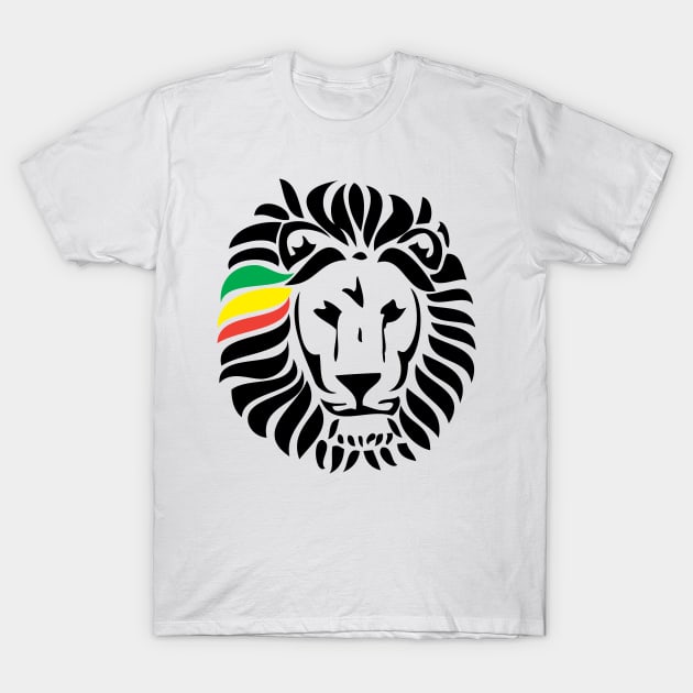 Lion Tuff Head T-Shirt by LionTuff79